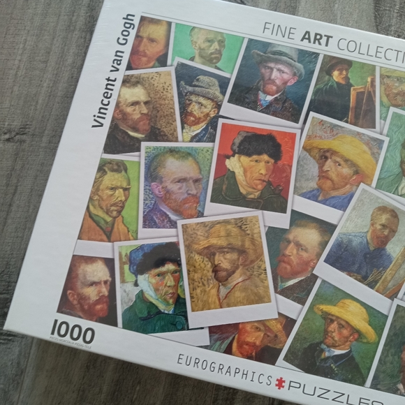 Eurographics 6000-5308 Van Gogh Selfies by Vincent Van Gogh 1000-Piece Puzzle - Picture 3 of 4